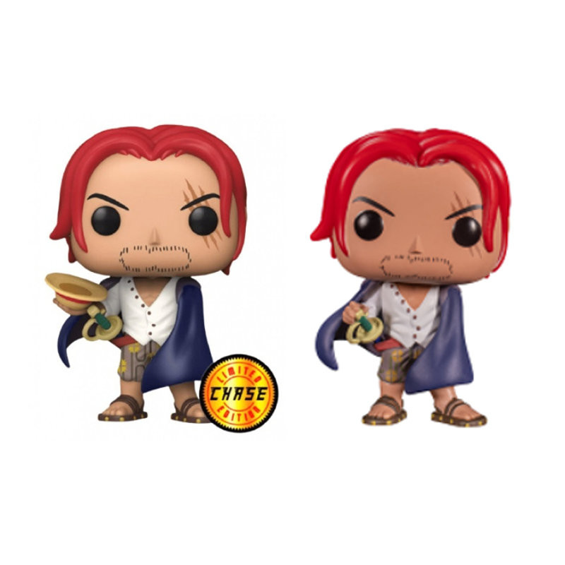 PACK SHANKS + CHASE / ONE PIECE / FIGURINE FUNKO POP / EXCLU